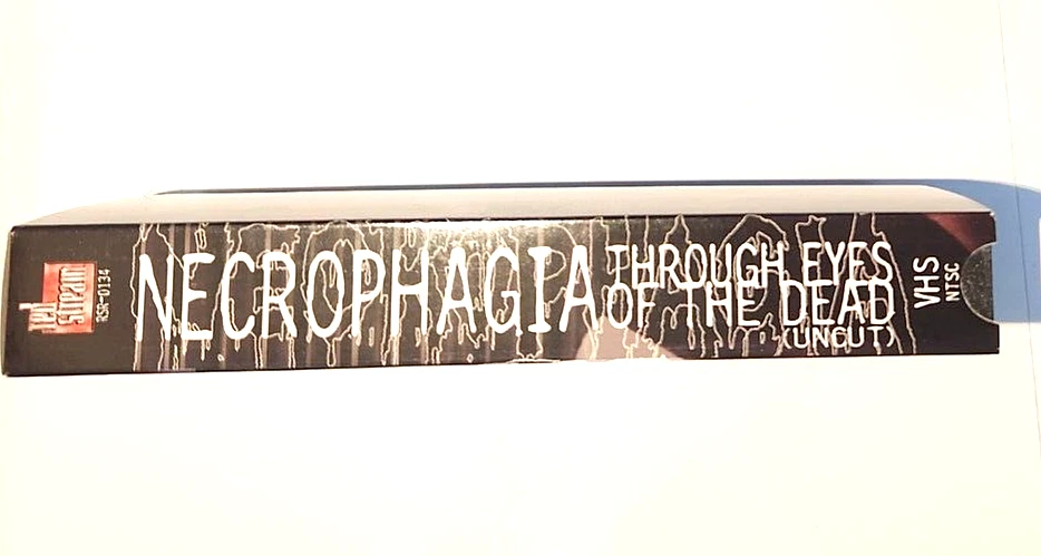 NECROPHAGIA Through Eyes of the Dead VHS Cassette Killjoy Anselmo Death Metal - Image 4 of 4