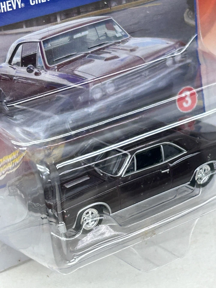 2005 JOHNNY LIGHTNING BOB BURKO'S 1965 CHEVY II NOVA SS HIGH PERFORMANCE NEW ON Foto 3 de 4