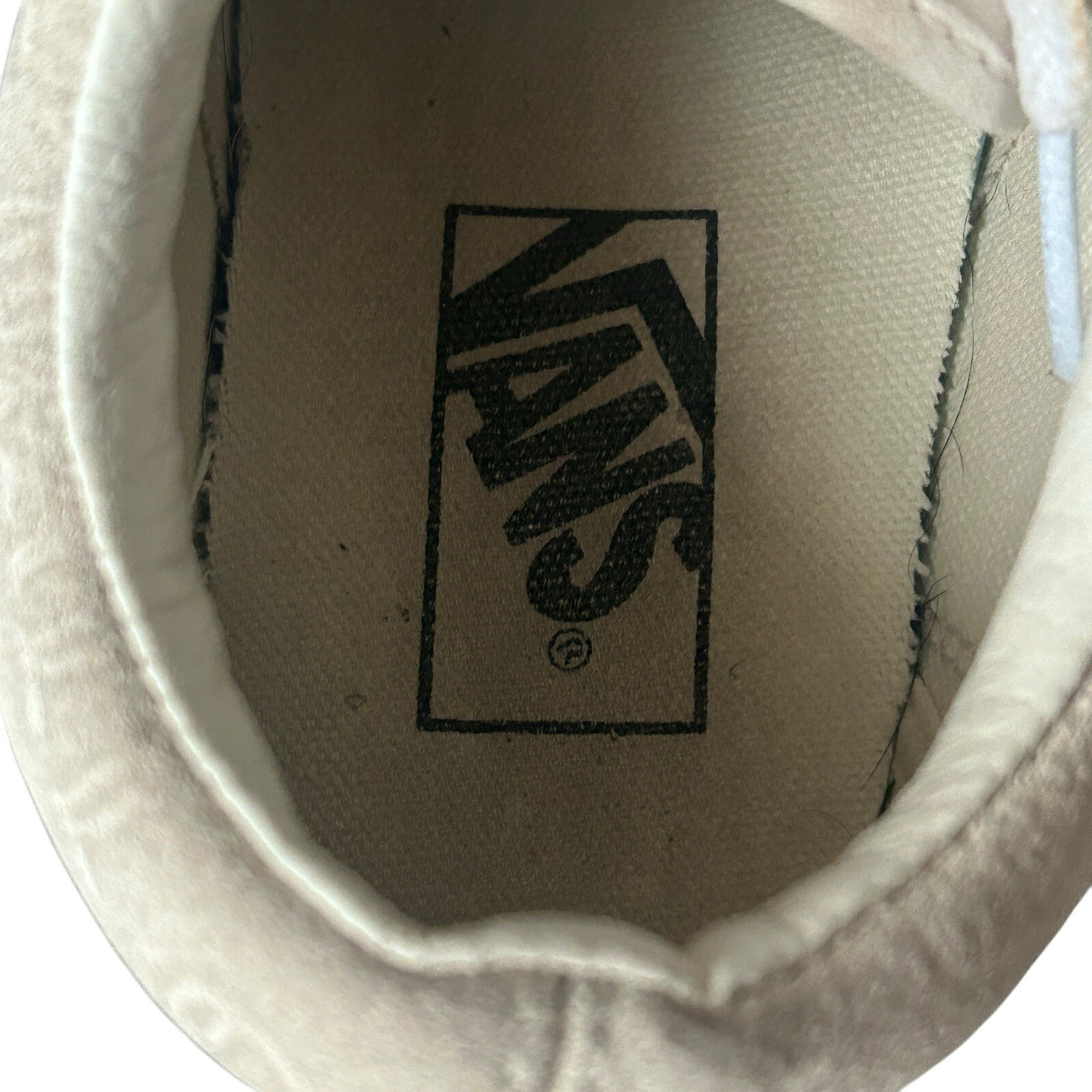 VANS Old Skool Deboss Women’s 8 Men’s 6.5 Platform Trainers Athletic White Cas