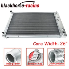 3 Row Aluminum Core Racing Radiator For 1970-1981 Chevy Camaro 78-87 Monte Carlo