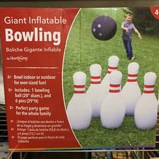 High Quality Giant Oversized Inflatable Bowling by HearthSong Indoor/Outdoor