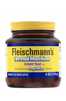 FLEISCHMANN'S BREAD MACHINE INSTANT YEAST  4 oz