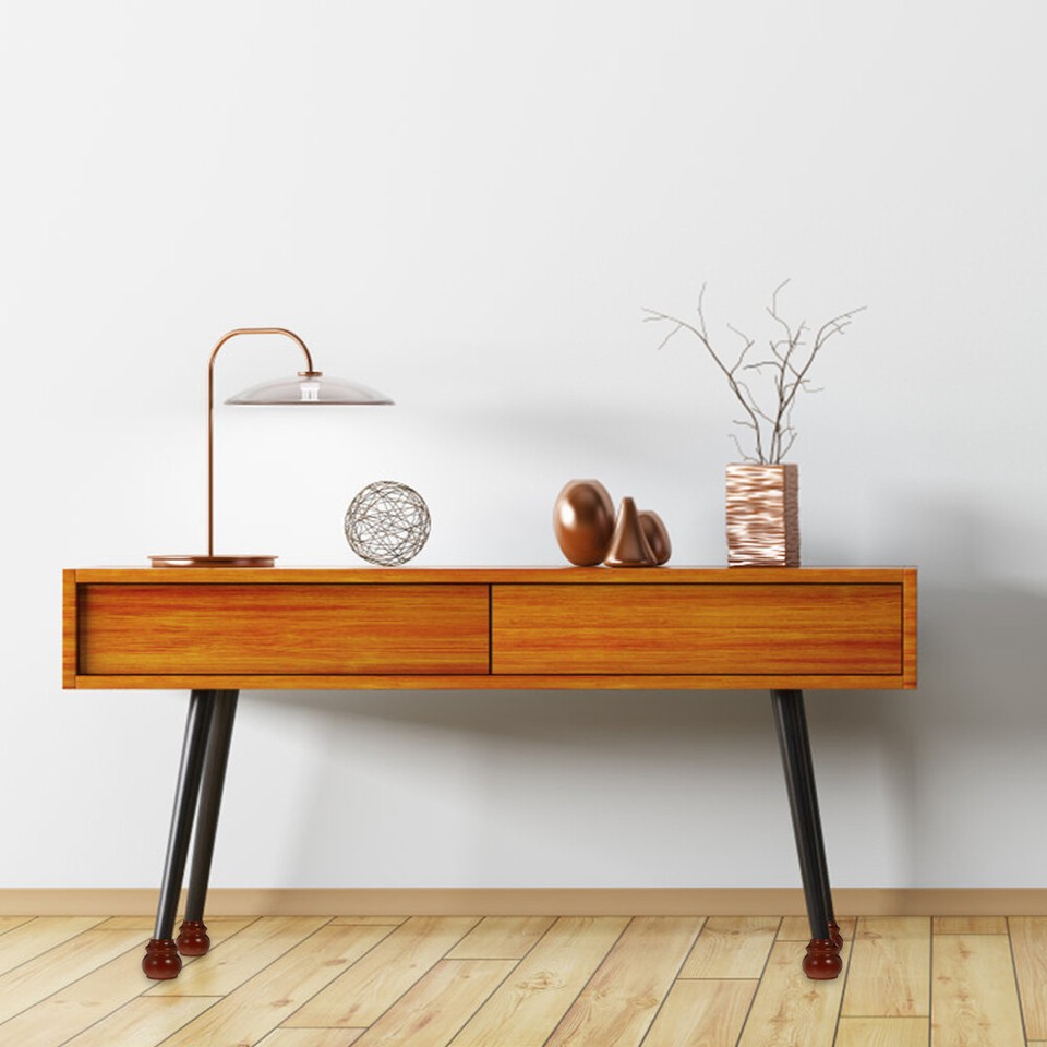 4 Pcs Decorative Furniture Feet Sofa Replacement Legs Wooden Base