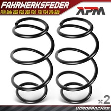 2x Federn Fahrwerksfeder Vorderachse für BMW 2er F23 3er F30  F31 F34 318-328