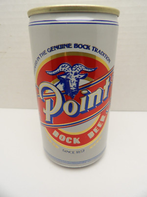 POINT BOCK BLUE GOAT ALUMINUM PULL TAB BEER CAN #5 WISCONSIN
