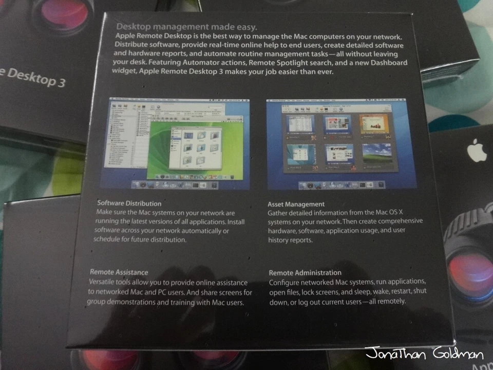 Apple Remote Desktop 3 - Unlimited Management Systems License - MA232Z/A NEW - Image 3 of 4