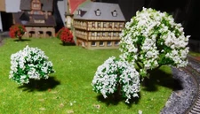 20 White Blooming Trees, Fruit Per 10 Piece 40 And 3 5/32in High, Landscaping