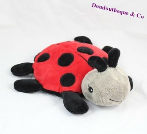 Peluche Bouillotte Coccinelle Cloud B Rouge Noir 27 Cm Mo2418 Ebay