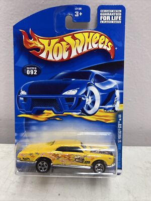 2001 Hot Wheels #092 Hippie Mobile Series #4 of 4 '67 Pontiac GTO
