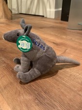 Jaag Plush Armadillo "Texas" With Tags 10 Inches Long From Tail To Nose