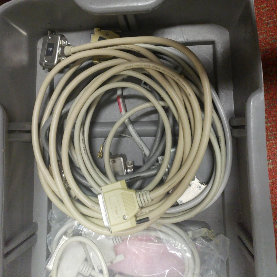 6x assorted size IEEE-1284 - DB25 Male to C36 Male Parallel Printer Serial Cable - Image 2 of 4