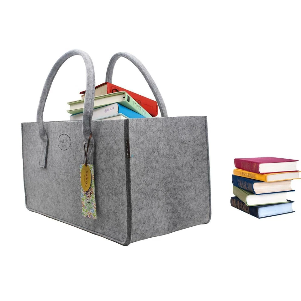 XXL Einkaufstasche Filz Shopper Tragetasche Schultertasche Groß Umhängetasche - Bild 4 von 4