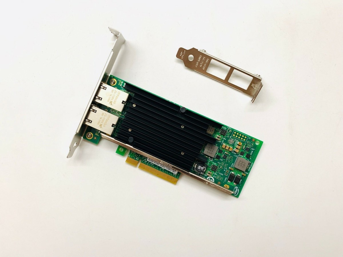 Scheda Di Rete Ethernet 10G X540-T2 PCIE-X8 X16 Adattatore Di Estensione Di Rete~p138422412 - Foto 10