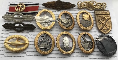 German WW2 1957 Kriegsmarine Navy Bundeswehr 14 x Awards Lot | eBay