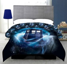 BBC's Doctor Who Double/Full Complete 7 Piece Dr. Who TARDIS Bed Set Comforter
