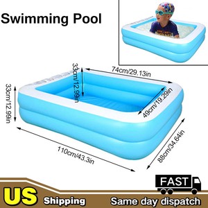 Family Swimming Pool Garden Outdoor Summer Inflatable Kids Paddling Pools Usa Ebay
