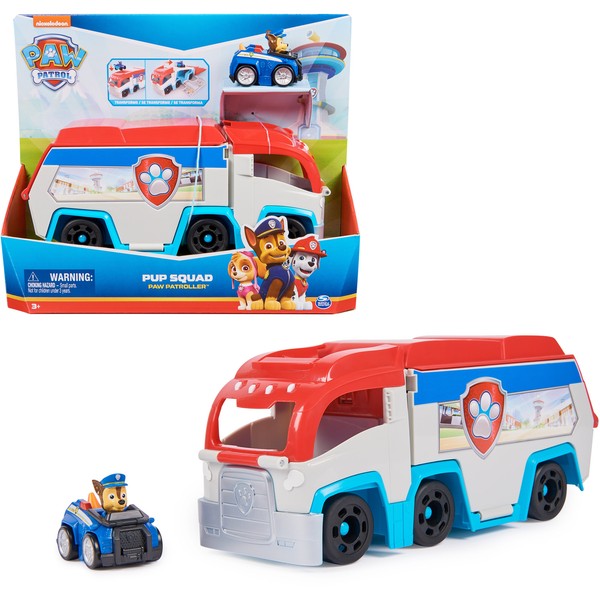 Spin Master Paw Patrol - Pup Squad Patroller Mit Chase-Spielzeugauto-image