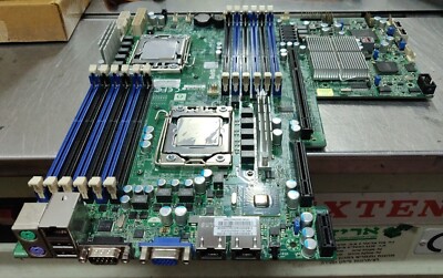 SuperMicro X8DTU-F LGA 1366 / Socket B System Board with 2x X5672 3.2GHz CPU