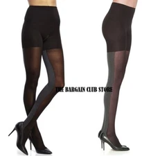 spanx tights end tights patterned heather contrast bodyshaping tights C, D, F, G