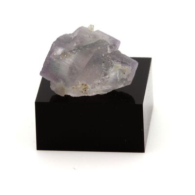 Fluorit Violett. 14.62 cts. Gebirge Du Mont-Blanc, Frankreich. Sehr Selten