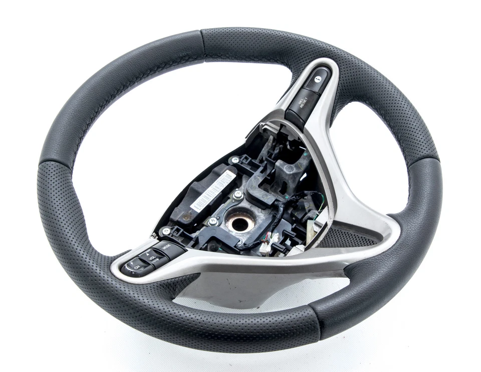 Lenkrad beziehen mit Leder für Honda Civic VIII HB Bj.  2006-2012 NEU LEDER - Bild 2 von 4