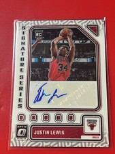 2023-24 Donruss Optic Justin Lewis RC Autogrpah Rookie