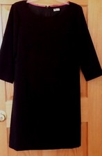 ELIZA J. Nordstrom Black Shift Dress with Pockets 