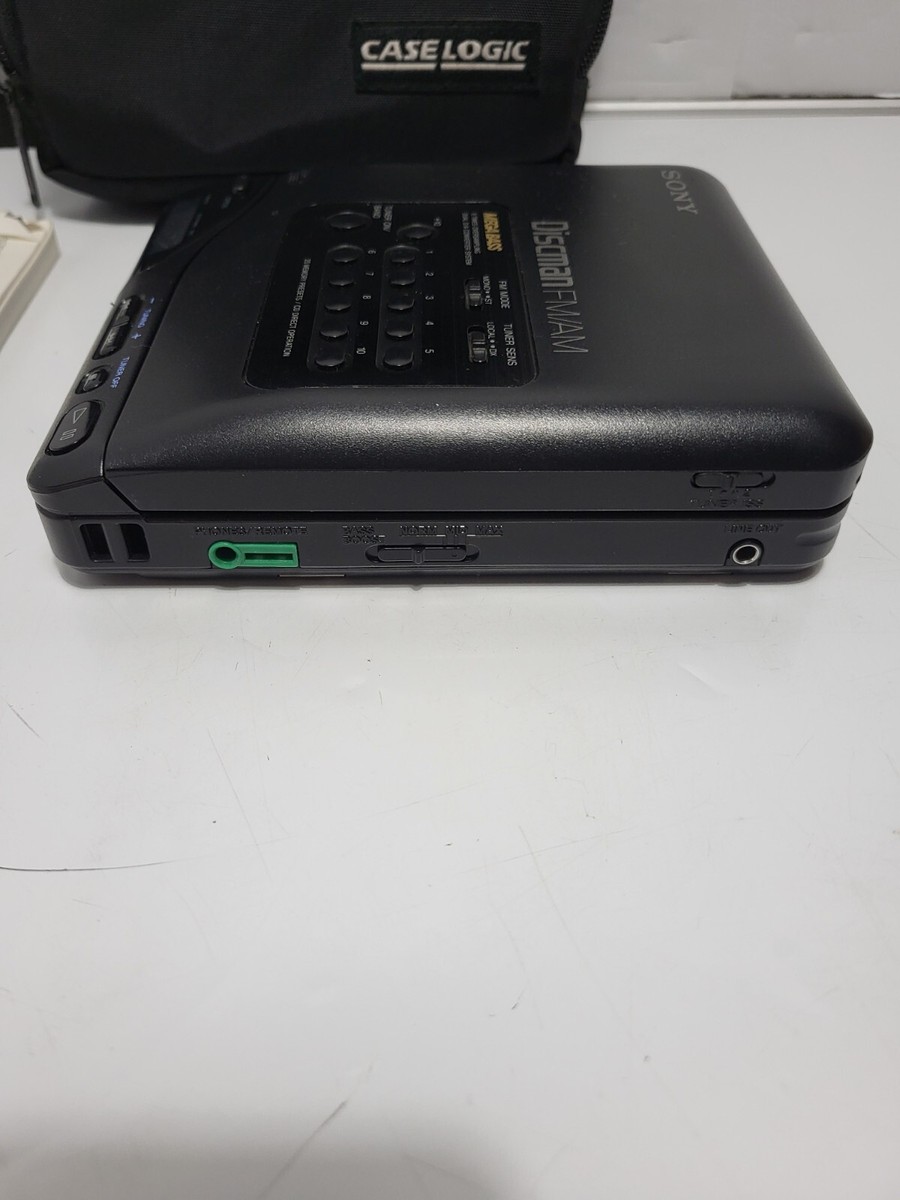 Vintage Sony Discman D-T66 AM/FM CD Player with MEGA BASS, Parts