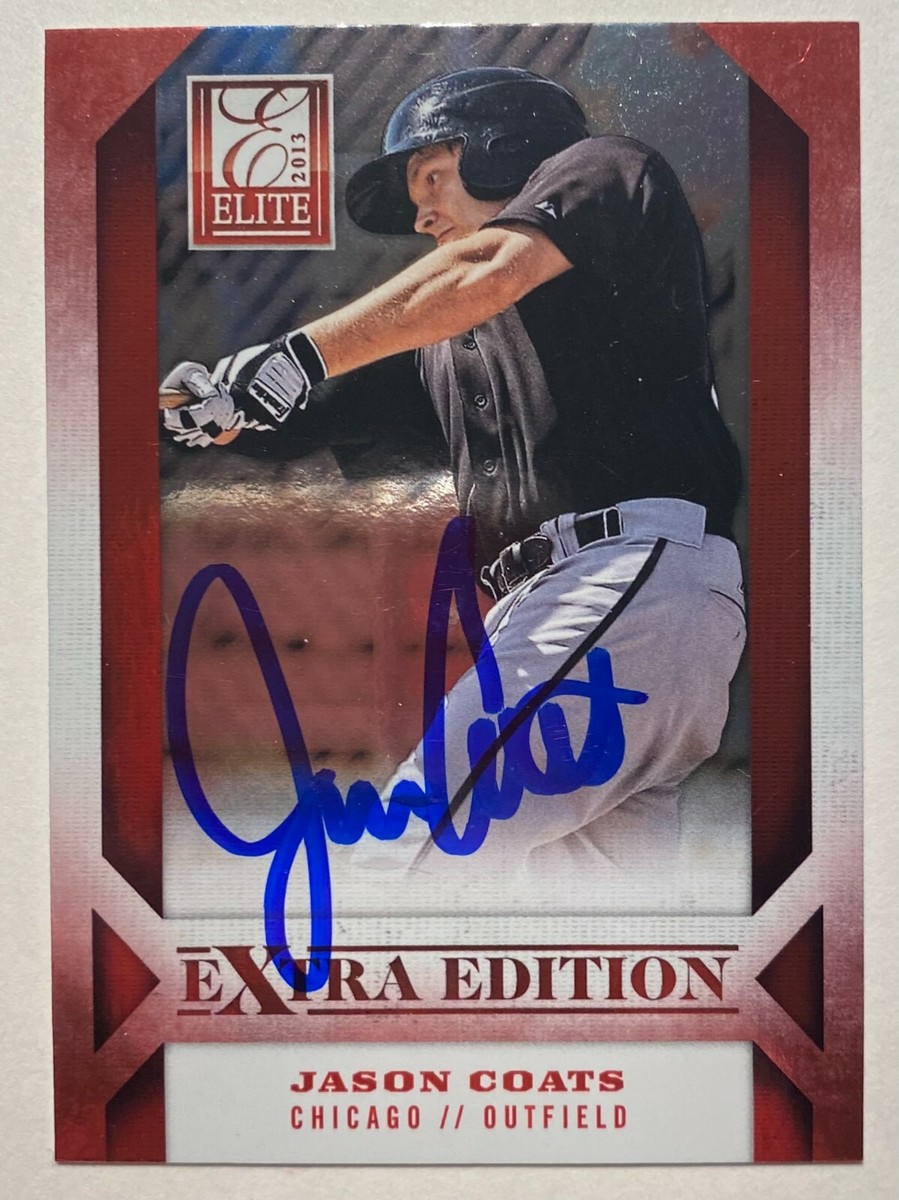 Jason Coats Signed Panini #74 2014 Card Elite Extra Edition Auto