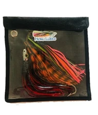 9" High Speed Saltwater Wahoo Trolling Lure with 3 set of skirts