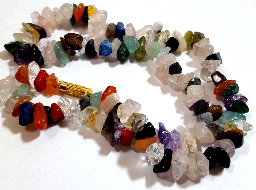 Stone and shop strand bracelet