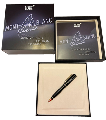 MONTBLANC 100th Anniversary Ed. 1906- 2006- set of 2 pens: FP + BP