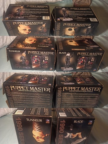 Puppet master blade tunneler full moonresin statue 1990 series Read the... - Picture 11 of 13
