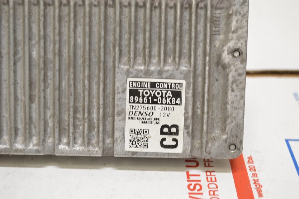 2012-2014 Toyota Camry 2.5L 89661-06K84 Engine Control Module Unit Ecm I74 028 - Image 3 of 4