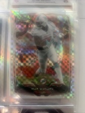 2014 Topps Chrome Retail X-Fractor Mike Wallace #68 0b3