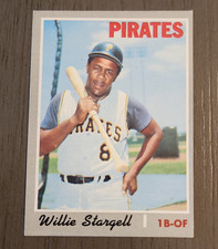 Topps 1970 Willie Stargell #470 Pittsburgh Pirates Baseball MLB Base Set