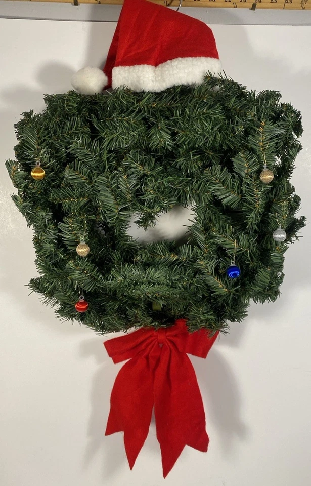 Corona parlante original animada Gemmy Christmas 1997 de colección probada 20 pulgadas con caja Foto 2 de 4