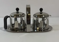 Alessi Michael Graves Creamer & Sugar Set w/ Tray 