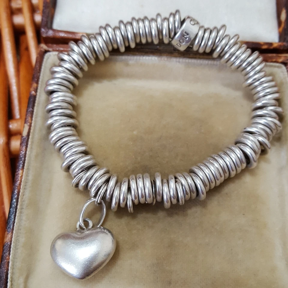 Links Of London 925 Sterling Silver Bracelet, Sweetie Heart Bracelet,Small Wrist - Image 3 of 4