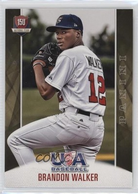 2015 Panini USA Baseball Box Set 15U National Team Brandon Walker #68 0j9e