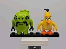 Lego Angry Birds Movie Chuck and Biker Pig Minifigures 75821 ang001 ang007 mf31
