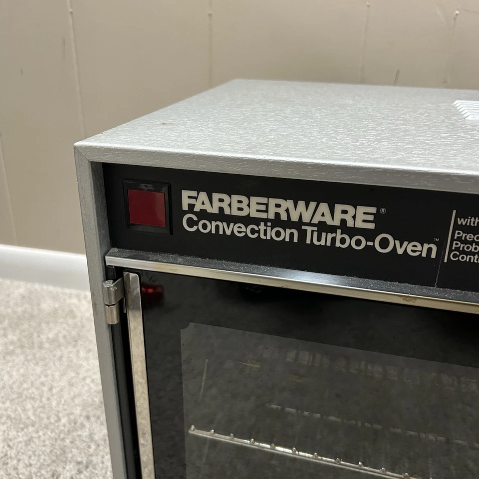 Vintage Farberware Convection Turbo Oven 464 Silver Probe A Matric Control - Image 2 of 4
