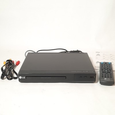 LG DP132H DVD Player with RCA Cables and Remote Tested Working Clean