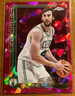2025-26 Topps Chrome Sapphire Luke Kornet Padparadscha Refractor 1/1 #37 Celtics