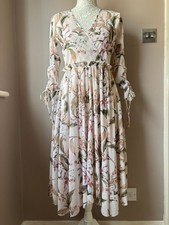 Topshop Floral Midi Dress M/10