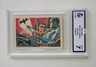 1966 A&BC BATMAN #3 THE BAT SIGNAL TRADING CARD BLACK BAT LO