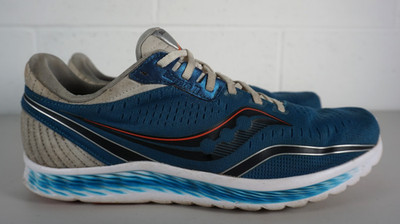 Herren Saucony Kinvara 11 blau Fitnessstudio Fitness Laufen Turnschuhe   UK 10,5