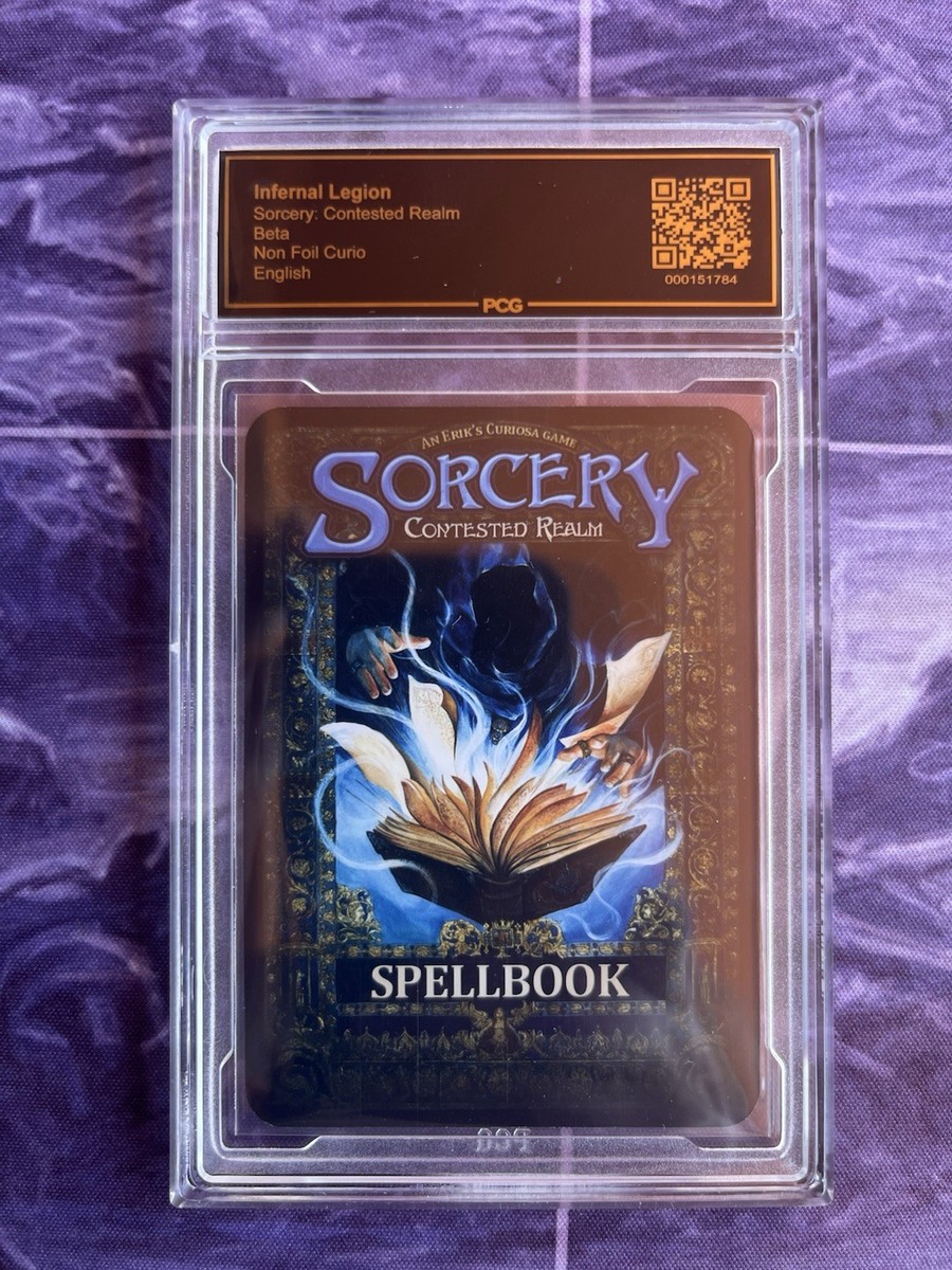 Infernal legion Beta Curio Graded PCG 9.5 - Sorcery Contested