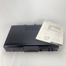 Sony MXD-D1 CD MD Deck Combo Belt Replaced Tested Working Manual Included