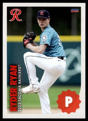 2023 Ryder Ryan Choice Minor League Rookie Card Mariners Tacoma Rainiers